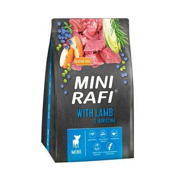 Сухой корм для собак мелких пород Dolina Noteci RAFI mini с ягнёнком 3 kg 25103109 фото