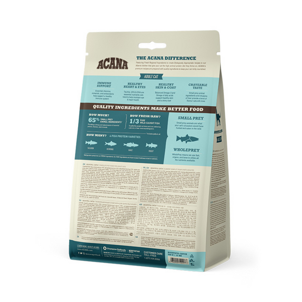 Сухий корм для котів ACANA Bountiful Catch океанічна та річкова риба 340 g a71441 фото