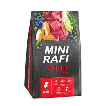 Сухой корм для собак мелких пород Dolina Noteci RAFI mini с говядиной 3 kg 25103108 фото