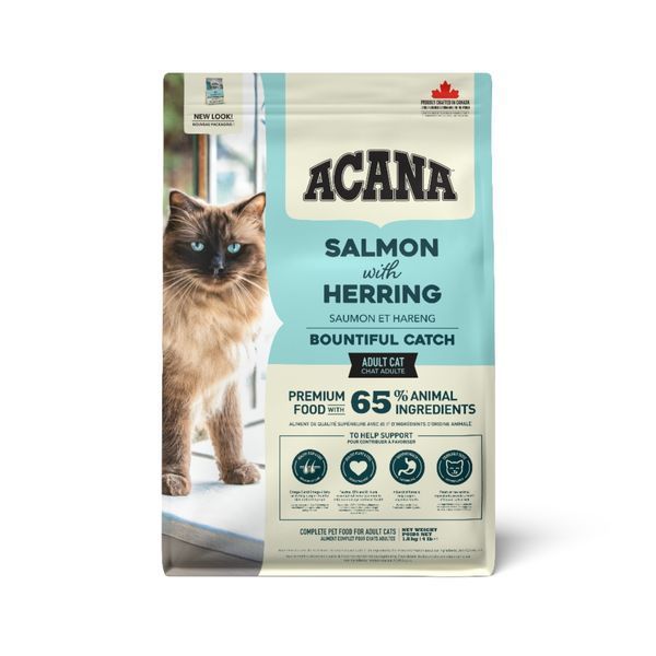 Сухий корм для котів ACANA Bountiful Catch океанічна та річкова риба 1,8 kg - 2