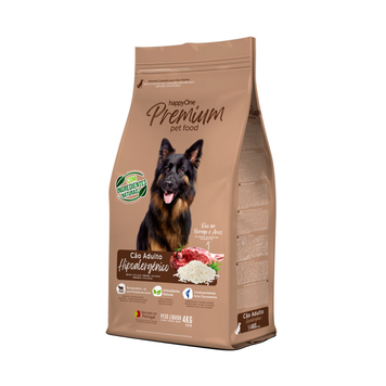 Сухий корм для собак happyOne Premium Hypoallergenic з ягням та рисом 4 kg 5600760440969 фото