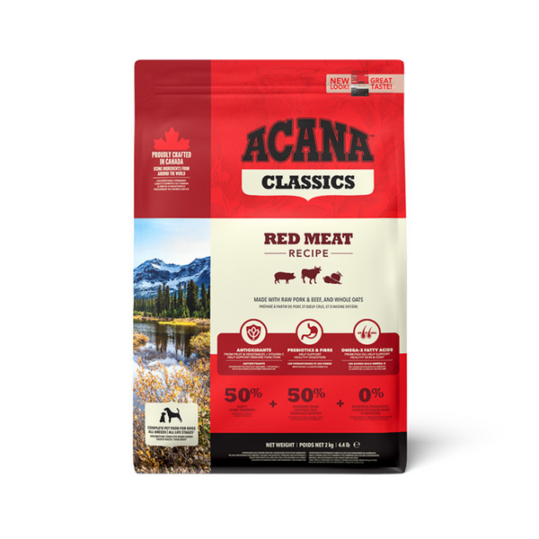 Сухой корм для собак всех пород ACANA Red Meat ягнёнок, говядина, свинина 2 kg a56120 фото