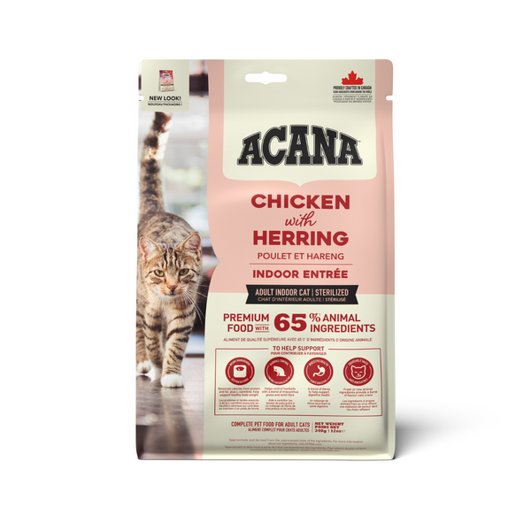 Сухой корм для кошек ACANA Indoor Entree индейка, курица, кролик, рыба 340 g a71448 фото