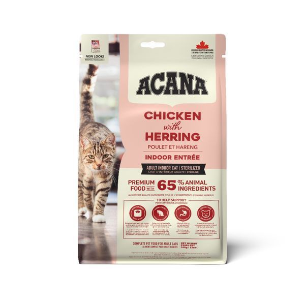 Сухий корм для котів ACANA Indoor Entree індичка, курка, кролик, риба 340 g - 2