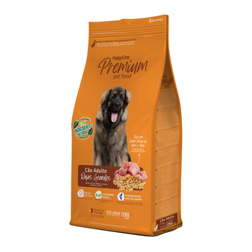 Сухий корм для собак великих порід happyOne Premium Large Breeds з м'ясом птиці 12 kg 5600758049617 фото