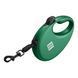 Рулетка с контейнером для пакетов WAUDOG R-leash для собак весом до 40 kg - L (зелёная) 262918 фото