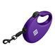 Рулетка с контейнером для пакетов WAUDOG R-leash для собак весом до 12 kg - S (фиолетовая) 26279 фото 1