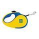 Рулетка для собак вагою до 25 kg WAUDOG R-leash M - Colors of freedom 382-4020 фото 4
