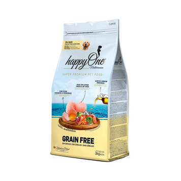 Сухий корм для собак happyOne Mediterraneum зі свійською птицею 3 kg 5600760440563 фото