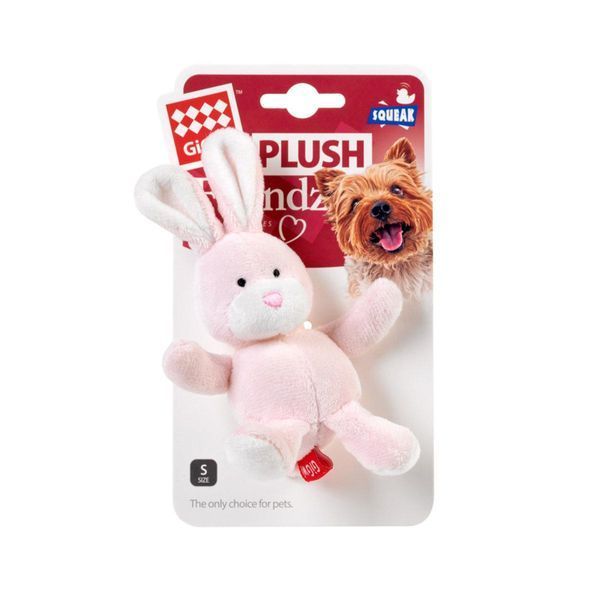 Игрушка для собак - Заец с пищалкой GiGwi Plush friendz 75119 фото