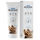 SUPERIUM Blocker antiparasitic shampoo for cats and dogs &ndash; 250 ml tube and original packaging with Yorkshire Terrier and cat