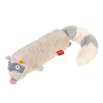 Іграшка для собак - Єнот з пищалкою GiGwi Plush friendz 75310 фото