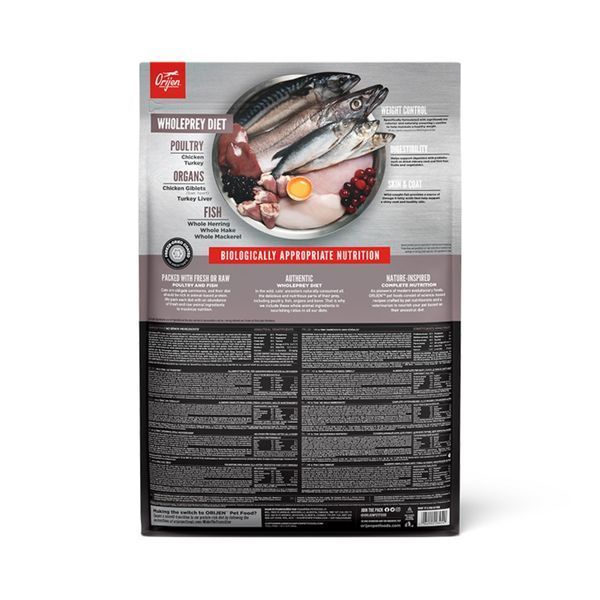 Сухой корм для кошек Orijen Fit and Trim с цыплёнком, индейкой и рыбой 5,4 kg o28454 фото