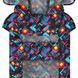 Дощовик для собак WAUDOG Clothes Нескінченні світи - XS 29 (з капюшоном) 355-4058 фото 3