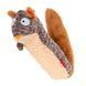 Игрушка для собак - Белка с пищалкой GiGwi Plush friendz 75309 фото 1