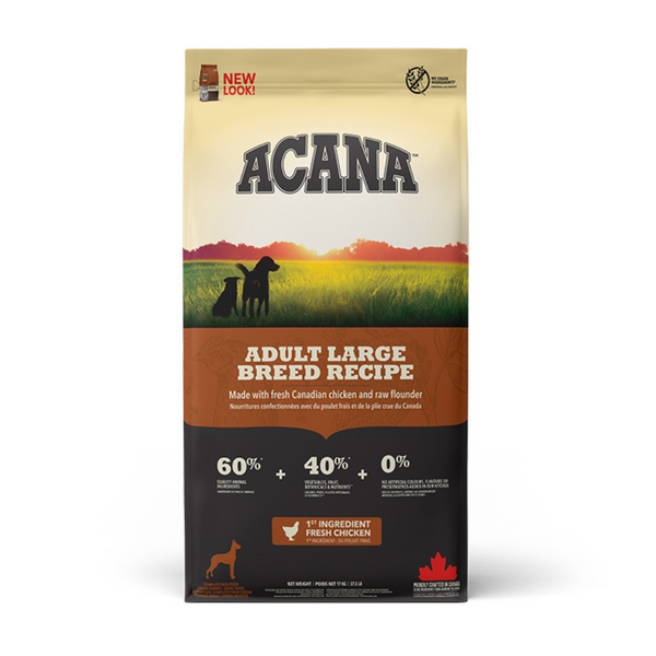 Сухой корм для собак крупных пород ACANA Adult Large Breed курица, индейка, рыба 17 kg a52117 фото