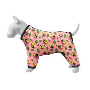 Вітровка для собак WAUDOG Clothes "Авокадо на рожевому" - XS 22 385-4051 фото