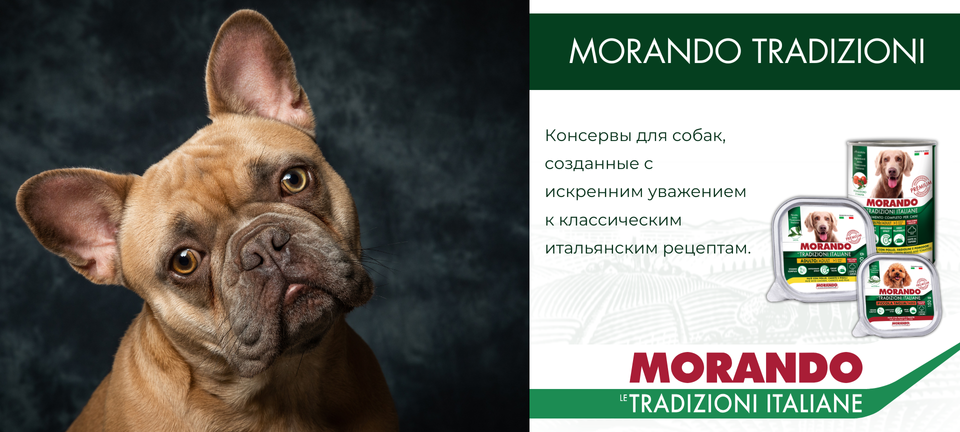 Консервы для собак Morando Tradizioni