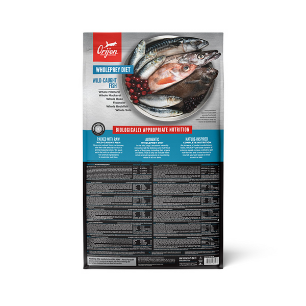 Сухой корм для собак всех пород Orijen Six Fresh Fish с шестью видами свежей рыбы 11,4 kg o18312 фото