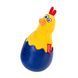 Игрушка для собак - Цыплёнок-неваляшка с пищалкой GiGwi EGG 75476 фото 1