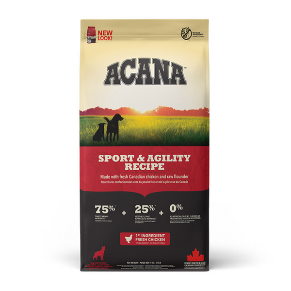 Сухой корм для активных собак всех пород ACANA Sport & Agility курица, индейка, рыба 17 kg a53017 фото