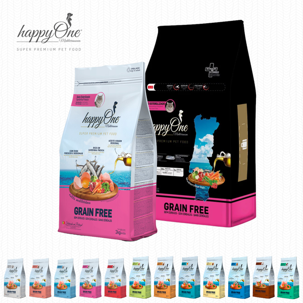 Сухой корм для стерилизованных кошек happyOne Mediterraneum Sterilized со свежей сардиной 7 kg 5600760440631 фото
