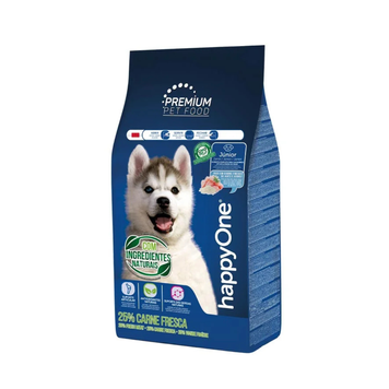 Сухий корм для цуценят happyOne Premium Junior з м'ясом птиці 4 kg 5600760440488 фото