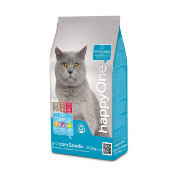 Сухой корм для стерилизованных кошек happyOne Sterilized с домашней птицей 10 kg 5600760440297 фото