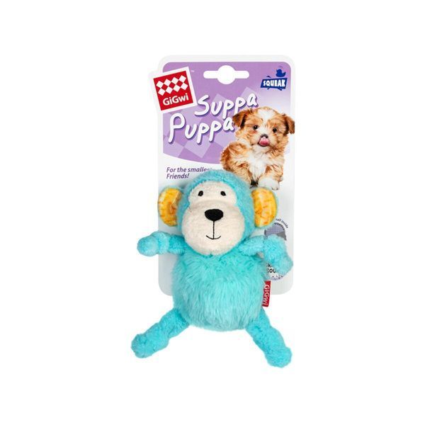 Игрушка для собак - Обезьянка с мячиком внутри GiGwi Suppa Puppa 2225 фото